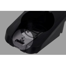 Bosch BBS711W stick vacuum / electric broom Bagless 0.3 L Black, Stainless steel, White