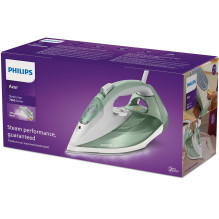 „Philips 7000“ serijos DST7012 / 70 lygintuvas Garinis lygintuvas „SteamGlide Plus“ padas 2600 W Žalia, Pilka