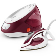 Tefal GV9220 garų lygintuvas, 2600 W, „Durilium AirGlide Autoclean“ padas, bordo, balta Tefal GV9220 garų lygintuvas, 2600 W, „Durilium AirGlide Autoclean“ padas, bordo, balta