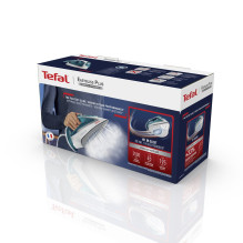 Tefal EasyGliss Plus FV5718 lygintuvas Lygintuvas sausam ir gariniam lyginimui, „Durilium“ padas, 2400 W, turkio spalvos Tefal EasyGliss Plus FV5718 lygintuvas Lygintuvas sausam ir gariniam lyginimui, „Durilium“ padas, 2400 W, turkio spalvos