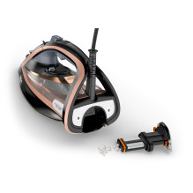 Tefal Ultimate Pure FV9845 lygintuvas Sausas ir garinis lygintuvas „Durilium Autoclean“ padas 3200 W Juoda, Vario spalvo