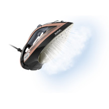 Tefal Ultimate Pure FV9845 lygintuvas Sausas ir garinis lygintuvas „Durilium Autoclean“ padas 3200 W Juoda, Vario spalvo