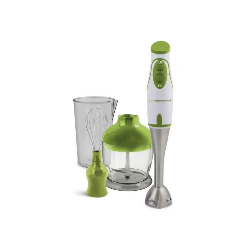 Esperanza EKM003G blender 0.75 L Immersion blender Green,White 450 W