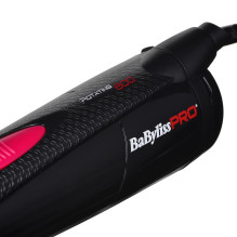 BaBylissPRO BAB2770E plaukų formavimo įrankis, karšto oro šepetys, garai, juodas, 800 W, 2,7 m