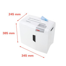 HSM shredstar X5 dokumentų smulkintuvas, 4,5 x 30 mm + atskiras CD pjaustymo mechanizmas HSM shredstar X5 dokumentų smulkintuvas, 4,5 x 30 mm + atskiras CD pjaustymo mechanizmas