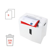 HSM shredstar X5 dokumentų smulkintuvas, 4,5 x 30 mm + atskiras CD pjaustymo mechanizmas HSM shredstar X5 dokumentų smulkintuvas, 4,5 x 30 mm + atskiras CD pjaustymo mechanizmas