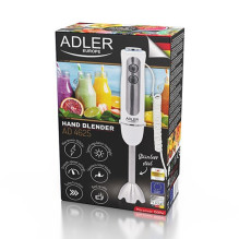 ADLER AD 4625W Hand blender Stainless steel 1500 W White ADLER AD 4625W Hand blender Stainless steel 1500 W White