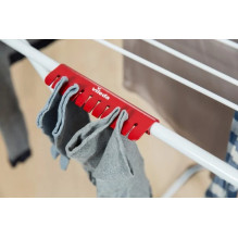 Prie sienos tvirtinama skalbinių džiovyklė Vileda Extra