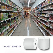 Qoltec 51892 Thermal roll 80 x 80 , 55g / m2 , 10pcs , BPA free Qoltec 51892 Thermal roll 80 x 80 , 55g / m2 , 10pcs , BPA free