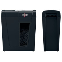 Rexel Secure X8 dokumentų smulkintuvas, kryžminis smulkinimas, 70 dB, juodas