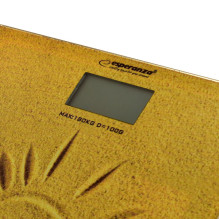 Esperanza EBS006 personal scale Electronic personal scale Square Beige