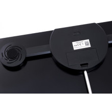 Esperanza EBS016K asmeninės svarstyklės Elektroninės asmeninės svarstyklės, kvadratinės, juodos