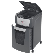 Rexel Optimum AutoFeed+ 225X dokumentų smulkintuvas Kryžminis smulkinimas 55 dB 23 cm Juoda, Pilka