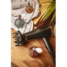 Camry CR 2255 plaukų džiovintuvas, juodas, auksinis, 2000 W