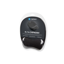 Natec pelės kilimėlis su putplasčio užpildu CHIPMUNK juodas Natec pelės kilimėlis su putplasčio užpildu CHIPMUNK juodas