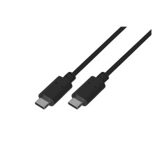 Lanberg CA-CMCM-10CU-0010-BK kabel USB 2.0 1m USB-C M / M Black