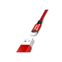 Cable Baseus Yiven Lightning - USB-A 180 cm (red) Cable Baseus Yiven Lightning - USB-A 180 cm (red)