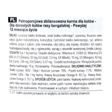 Royal Canin Bengalijos kačių sausas maistas suaugusioms katėms, 2 kg, su paukštiena ir daržovėmis.
