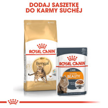 Royal Canin Bengalijos kačių sausas maistas suaugusioms katėms, 2 kg, su paukštiena ir daržovėmis.