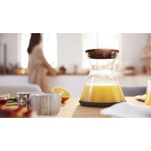 Bosch MCP72GPB citrusinių vaisių sulčiaspaudė Plastikas, Nerūdijantis plienas Juoda, Permatoma