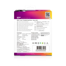 „Silicon Power Armor A30“ išorinis kietasis diskas, 2000 GB, juodas