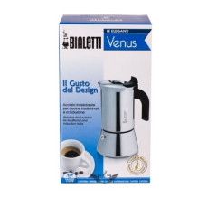 Bialetti Venus box Moka puodas 0,1 l sidabrinis