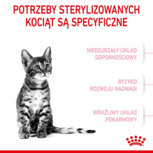 Royal Canin sterilizuotų kačių sausas maistas 3,5 kg paukštienai Royal Canin sterilizuotų kačių sausas maistas 3,5 kg paukštienai