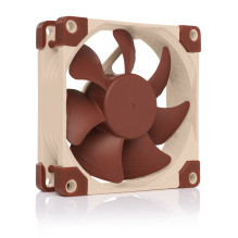 Noctua NF-A8 PWM kompiuterio aušinimo sistema Kompiuterio korpuso ventiliatorius 8 cm smėlio spalvos, ruda