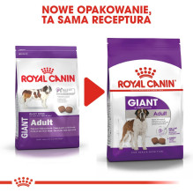 ROYAL CANIN Giant Adult - sausas šunų ėdalas - 15 kg