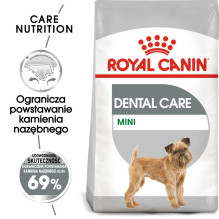ROYAL CANIN CCN Mini Dental Care - sausas ėdalas suaugusiems šunims - 3 kg