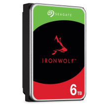 „Seagate IronWolf“ vidinis kietasis diskas, 6 TB, 256 MB, 3,5 colio, „Serial ATA III“ (ST6000VN006)