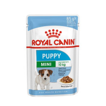 ROYAL CANIN SHN Mini Puppy padaže - šlapias šuniukų ėdalas - 12 x 85 g