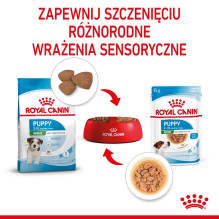 ROYAL CANIN SHN Mini Puppy padaže - šlapias šuniukų ėdalas - 12 x 85 g