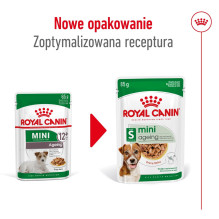 ROYAL CANIN Mini Ageing - šlapias šunų ėdalas - 12 x 85 g