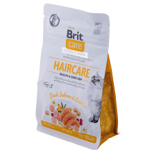 BRIT Care Grain Free Haircare Healthy Shinny Coat - sausas kačių ėdalas - 400 g