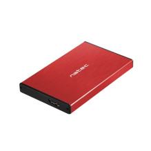 NATEC HDD DĖŽUTĖ RHINO GO (USB 3.0, 2,5', RAUDONA)