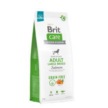 BRIT Care suaugusių didelių veislių šunų sausas ėdalas su lašiša, 12 kg BRIT Care suaugusių didelių veislių šunų sausas ėdalas su lašiša, 12 kg