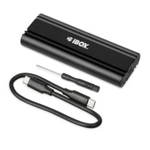 iBox HD-07 SSD korpusas, juodas, M.2