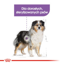 ROYAL CANIN vidutinio dydžio sterilizuotų šunų sausas ėdalas - 3 kg