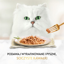 PURINA Gourmet Gold Succulent Delights jautienos šlapias kačių ėdalas, 85 g