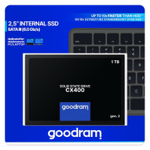 „Goodram CX400“ 2 kartos 2,5 colio 1024 GB Serial ATA III 3D TLC NAND
