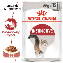 ROYAL CANIN FHN Instictive - šlapias paštetas suaugusioms katėms - 12 x 85 g