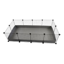CC Modulinis narvas 4x2 145 x 75 cm sidabrinis