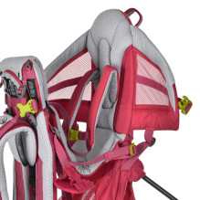 Deuter Kid Comfort Active SL kūdikio nešioklė, poliamidas, raudona