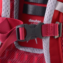 Deuter Kid Comfort Active SL kūdikio nešioklė, poliamidas, raudona