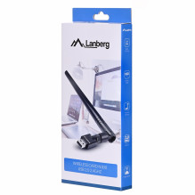 Lanberg NC-0300-WIE tinklo plokštė Ethernet / WLAN 2400 Mbps Lanberg NC-0300-WIE tinklo plokštė Ethernet / WLAN 2400 Mbps