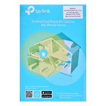 TP-LINK AC1200 „Wi-Fi“ diapazono ilgintuvas
