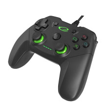Esperanza EGG110K žaidimų valdiklis, žaidimų pultas, kompiuterinis, PlayStation 3, analoginis / skaitmeninis, USB 2.0, j