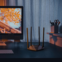 „Mercusys MR30G“ belaidis maršrutizatorius Gigabito eternetas Dviejų dažnių (2,4 GHz / 5 GHz) Juodas