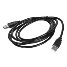Lanberg CA-USBA-20CU-0018-BK USB kabelis 1,8 m 2.0 USB A, juodas Lanberg CA-USBA-20CU-0018-BK USB kabelis 1,8 m 2.0 USB A, juodas